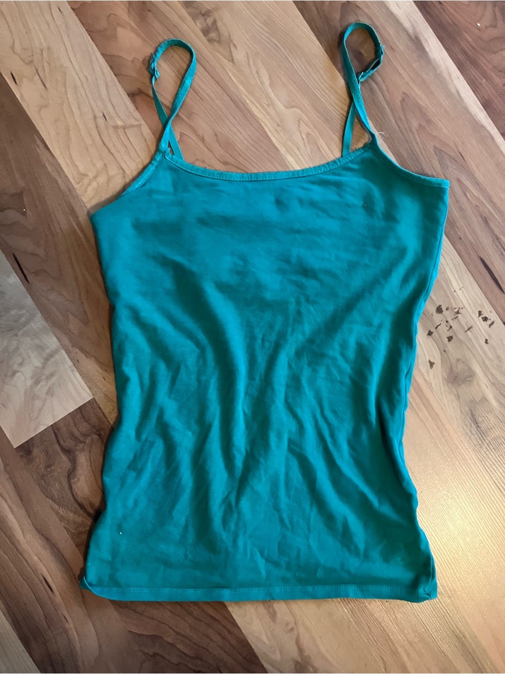 SO Teal Spaghetti Strap Camisole
